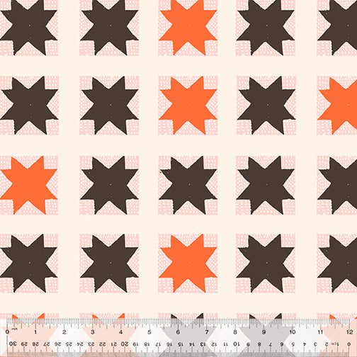 Quilt Top in Pale Blush