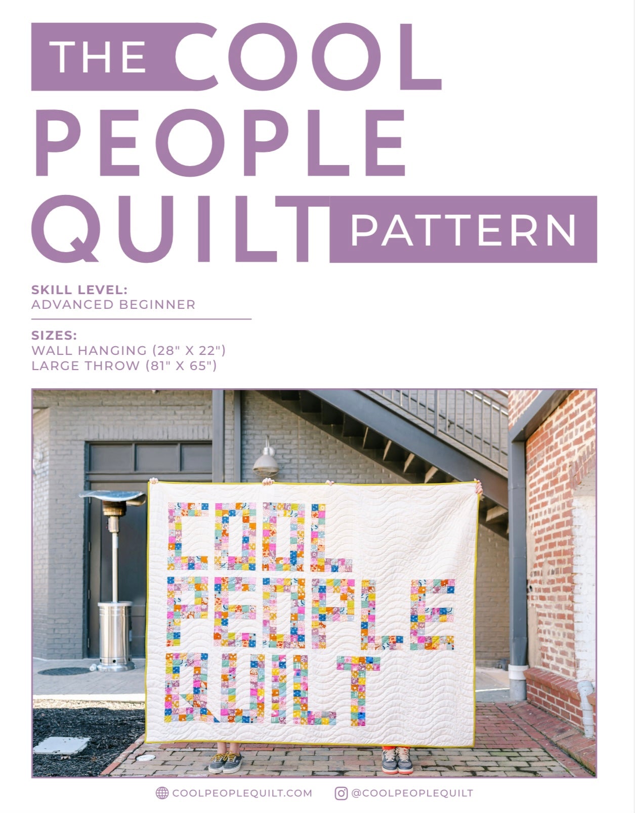 The Cool People Quilt Pattern