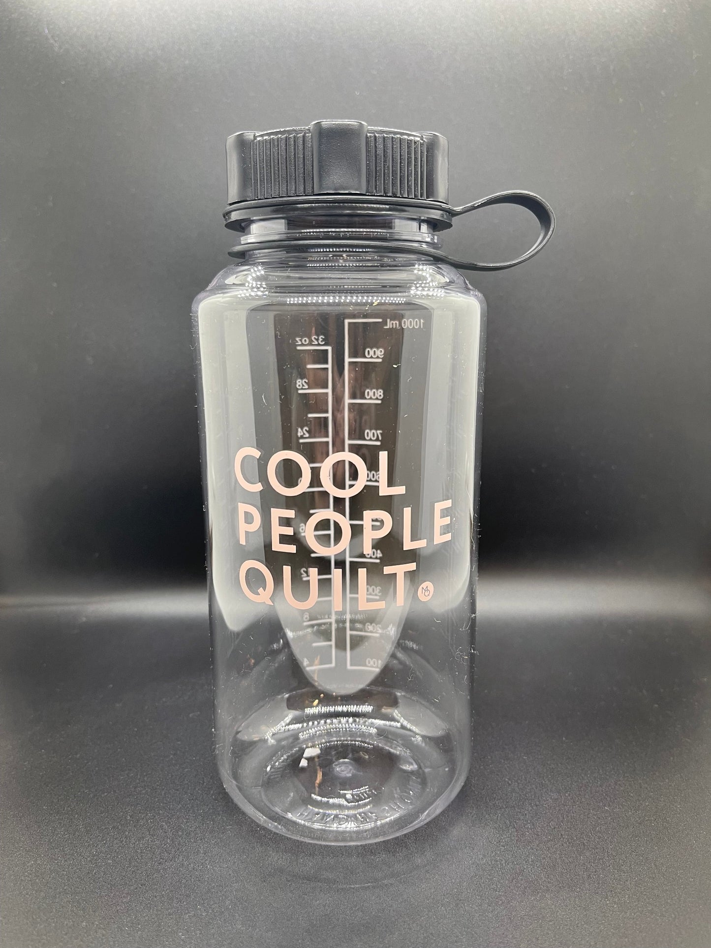 Cool People Quilt Water Bottle