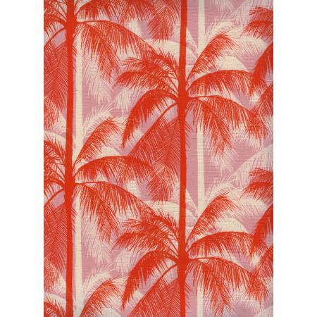 Palms in Pink Unbleached